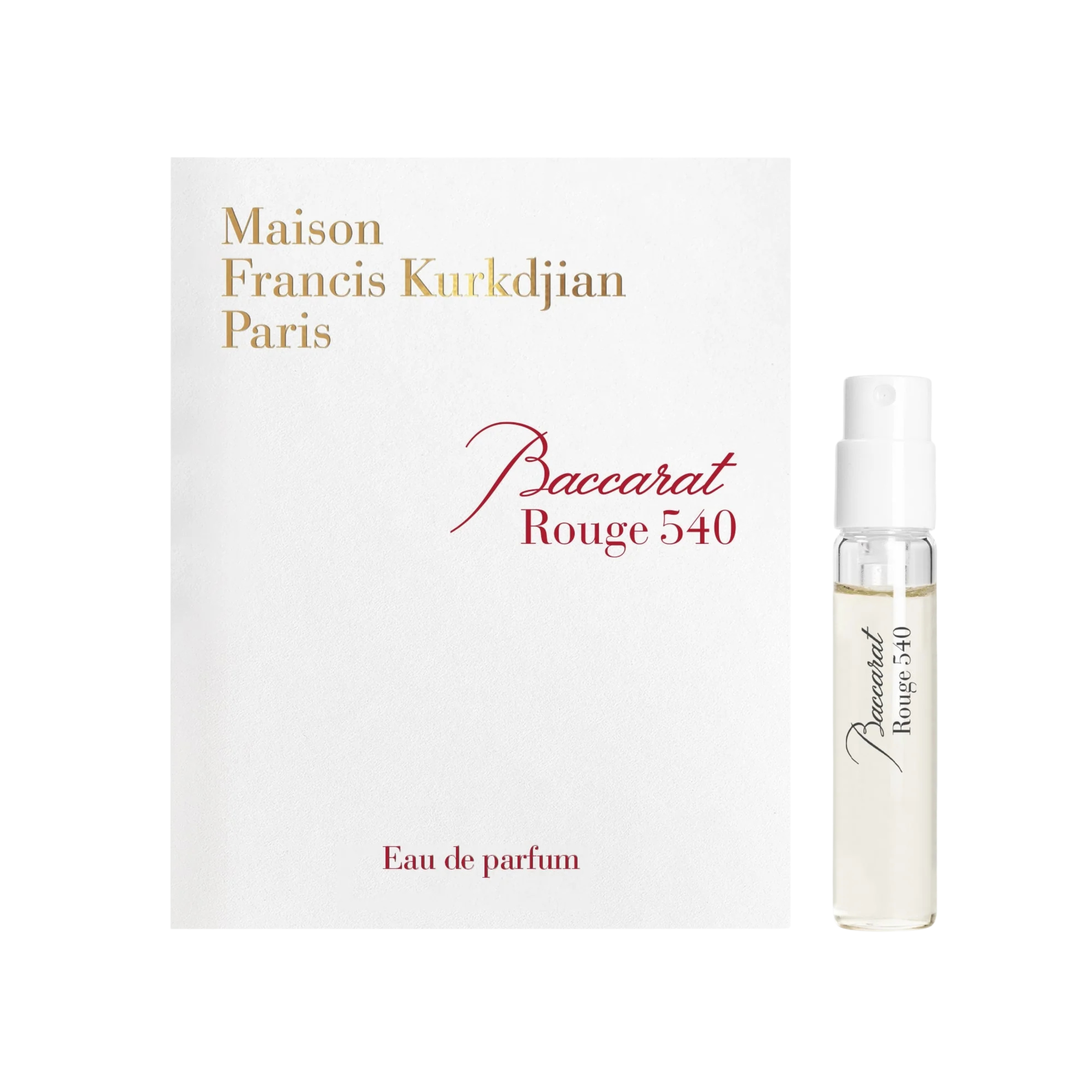 Maison Francis Kurkdjian Baccarat Rouge 540 EDP 2ML Vials