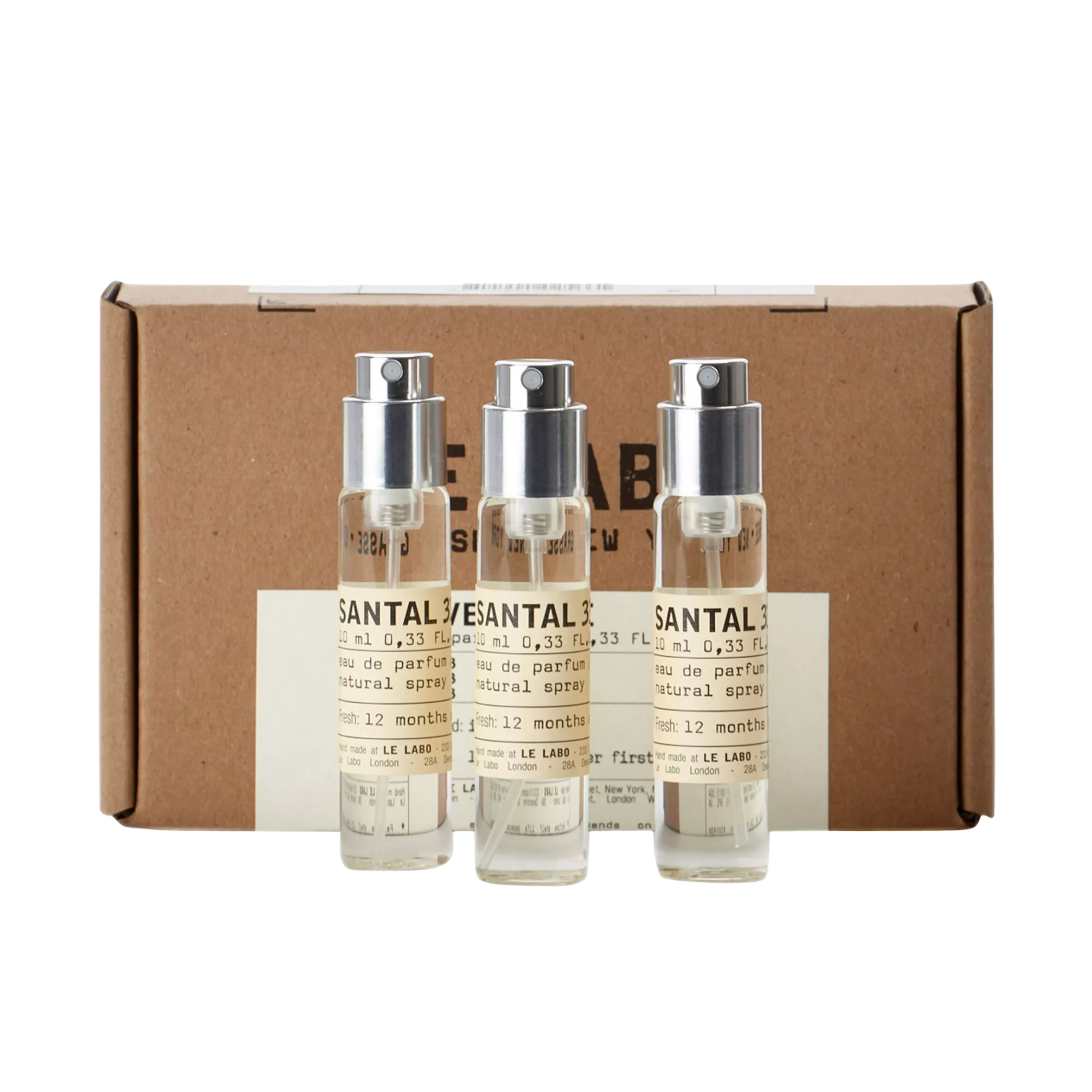 Le Labo Santal 33 EDP Travel Tube Refill Set 3*10ML