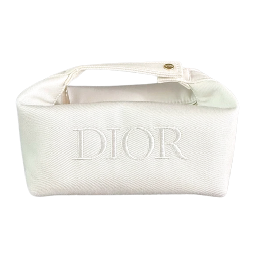 Dior Beauty White Prestige Pouch with Handle