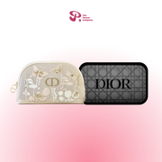 The Dior Luxe Mesh Makeup Pouch Duo