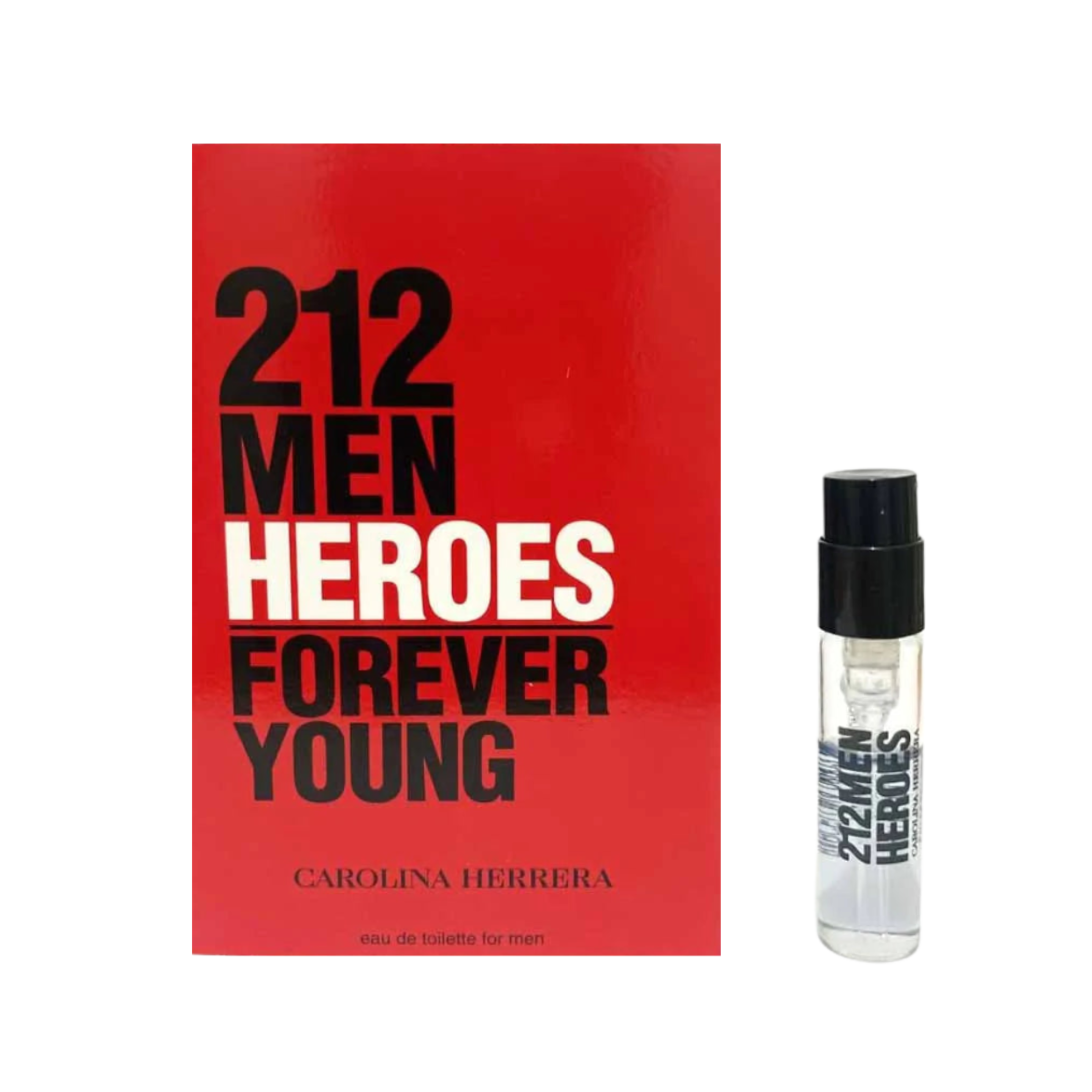 Carolina Herrera 212 Men Heroes Forever Young EDT 1.5ML Vials