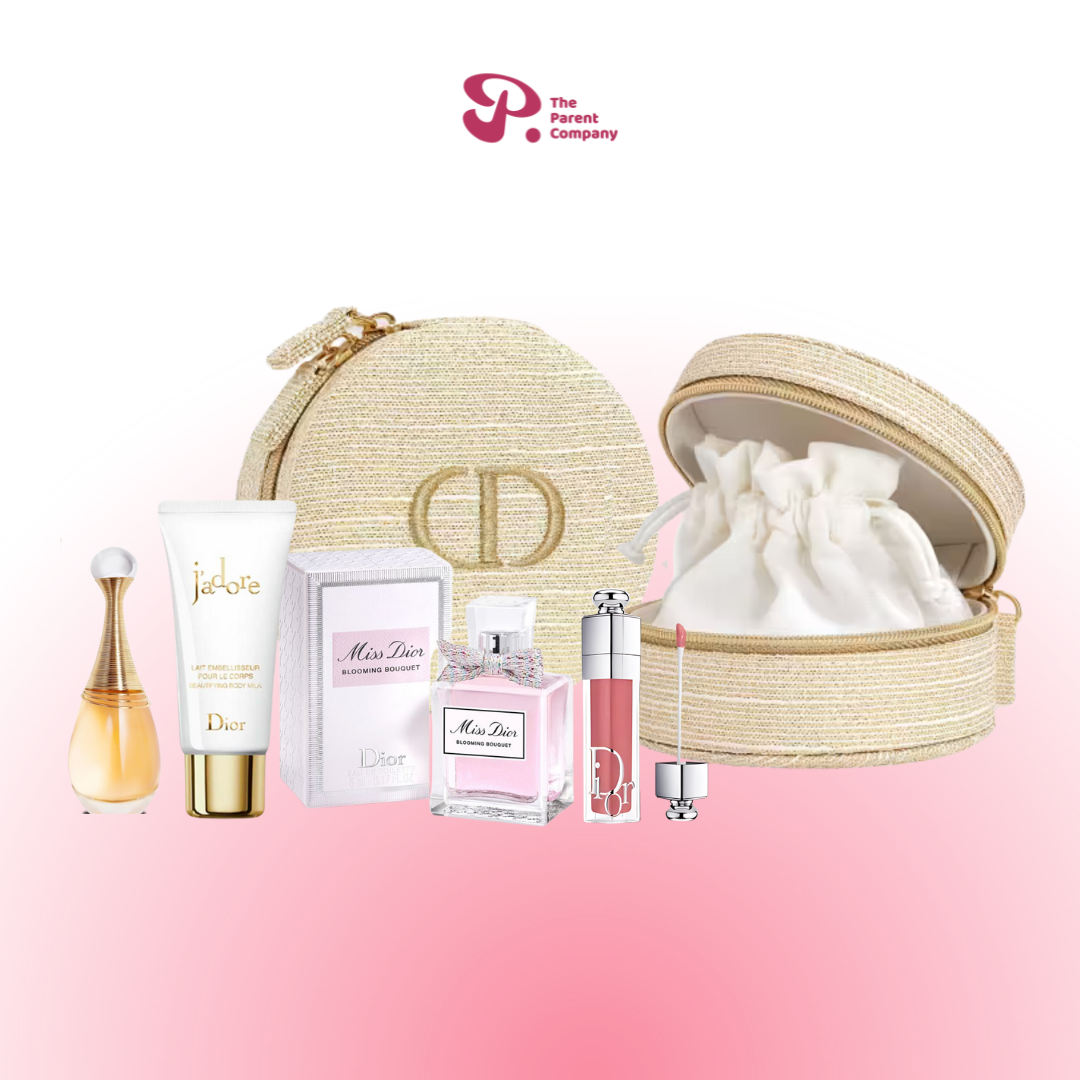 Dior Gold Mini Jewelry Case Set