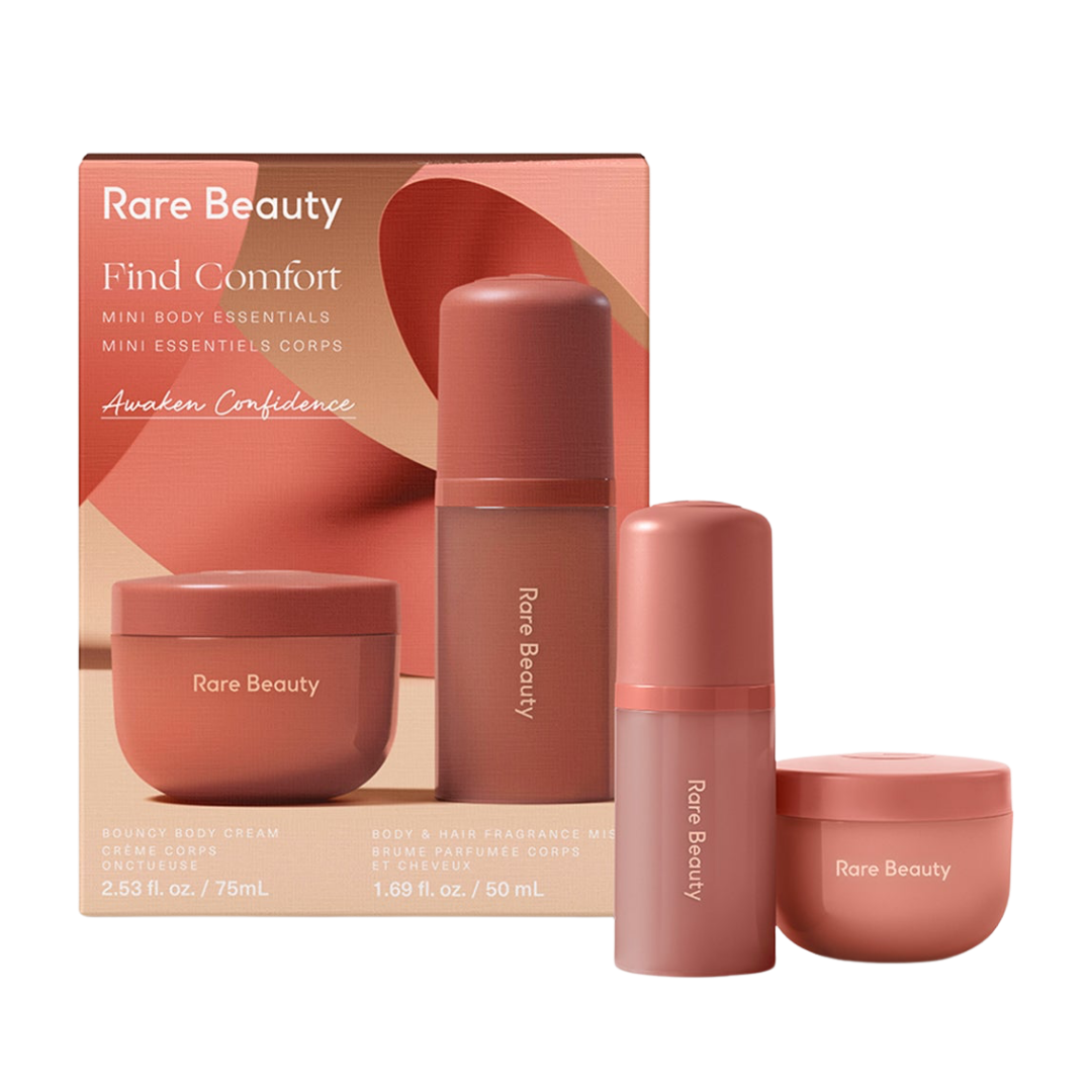 Rare beauty Mini Find Comfort Body Essentials Gift Set - Awaken Confidence