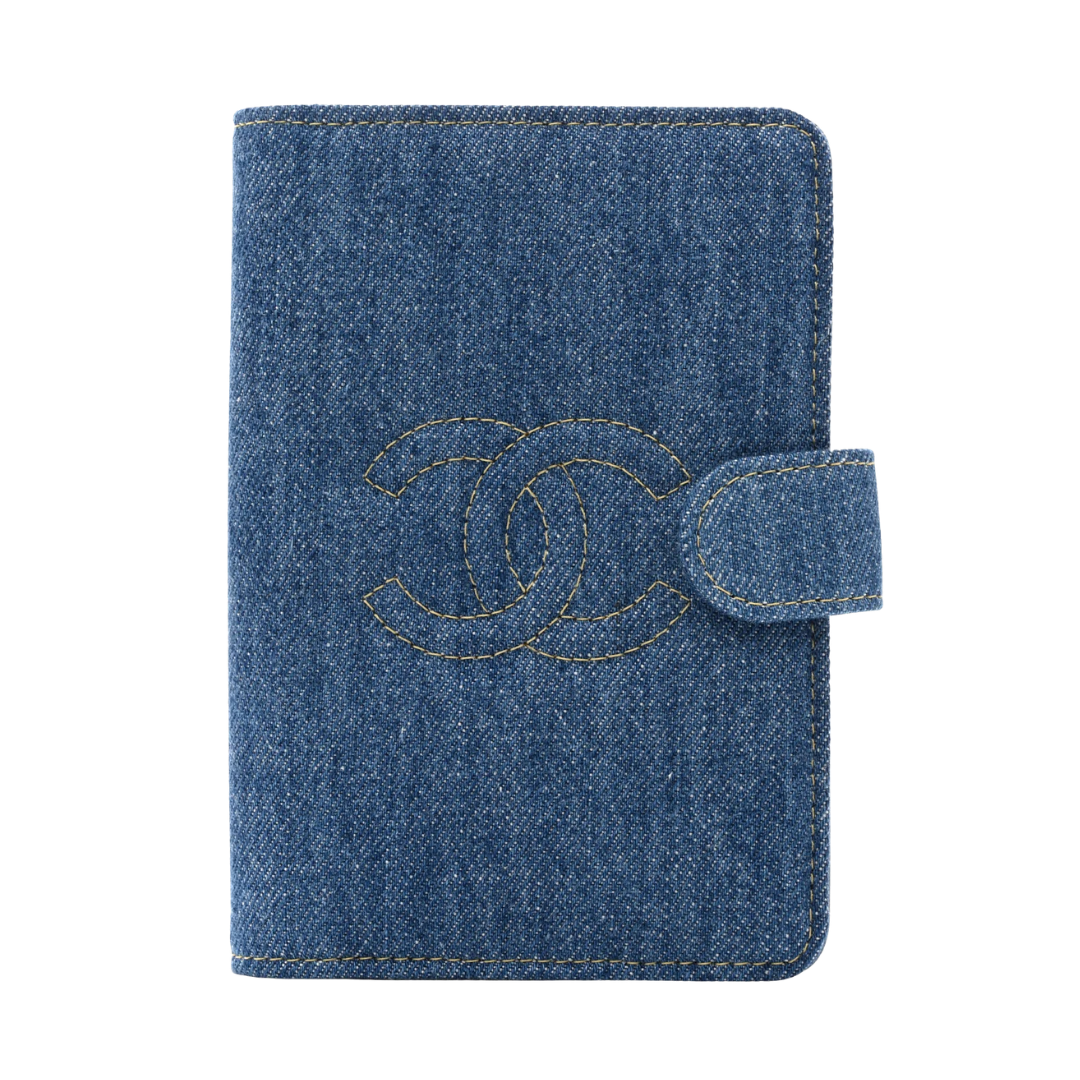 Chanel Denim Passport Holder