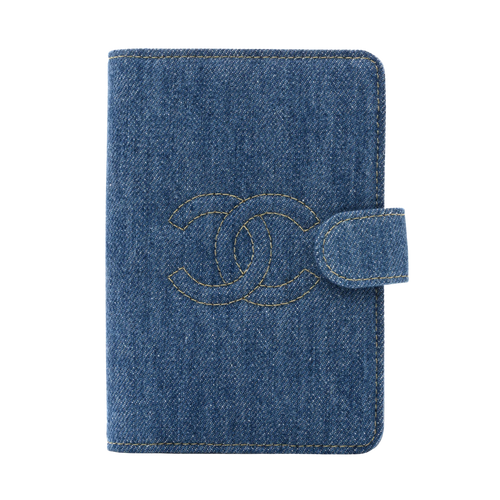 Chanel Denim Passport Holder