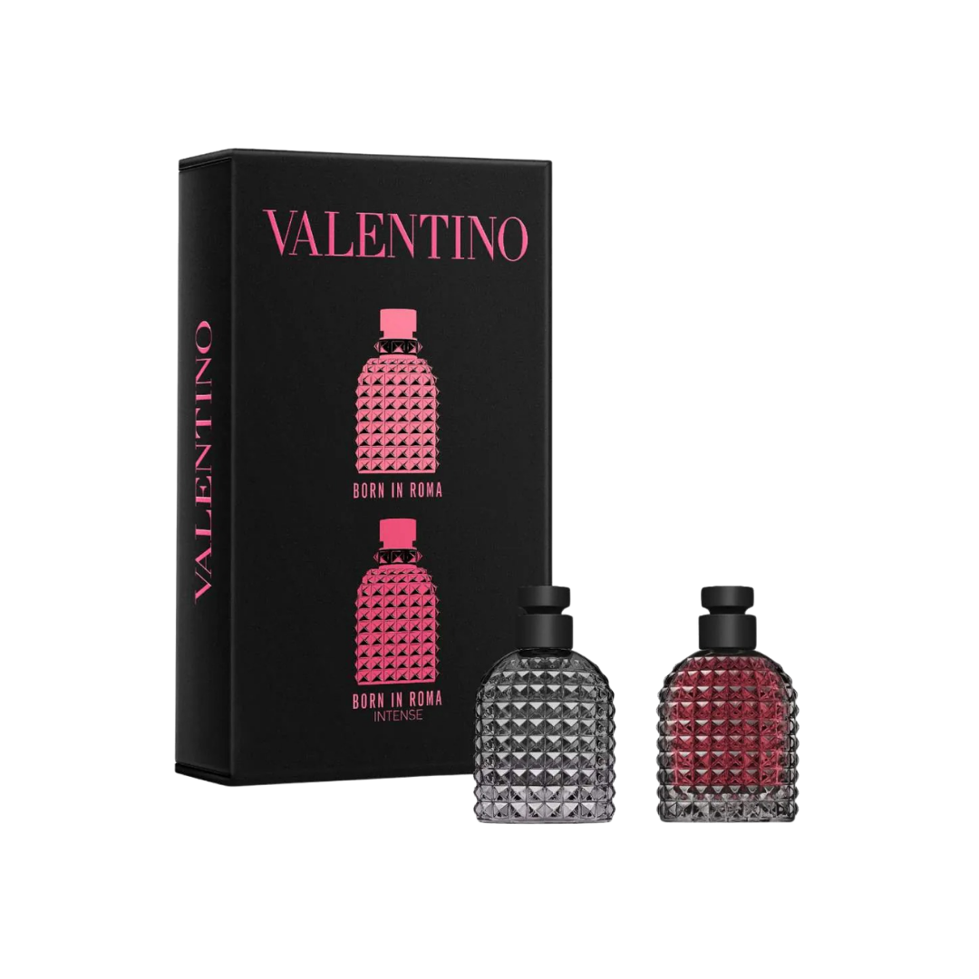 Valentino Mini Uomo Born In Roma EDT & EDP Intense Set 2*4ML
