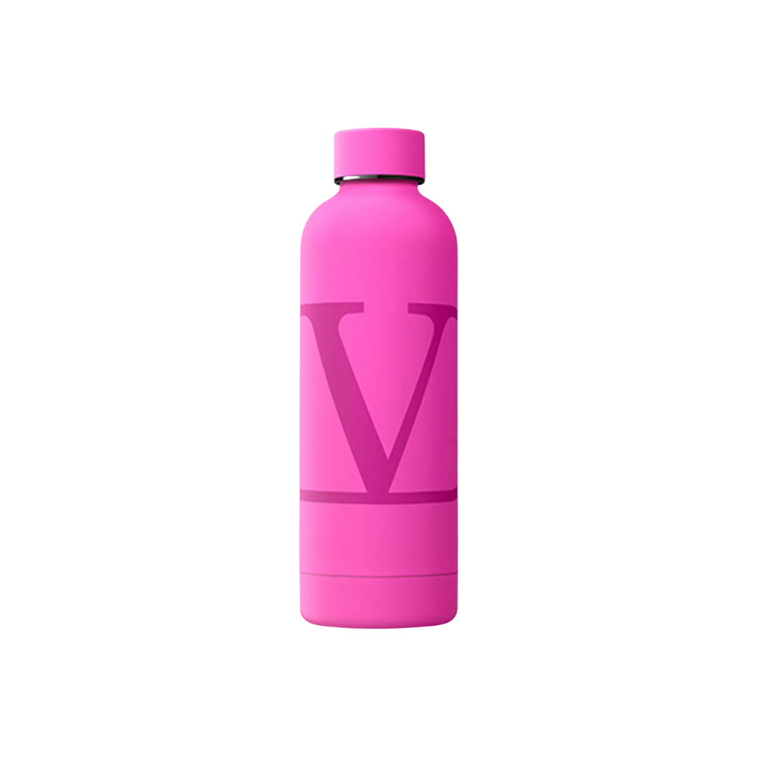 Valentino Beauty Gourde Water Bottle - Dark Pink